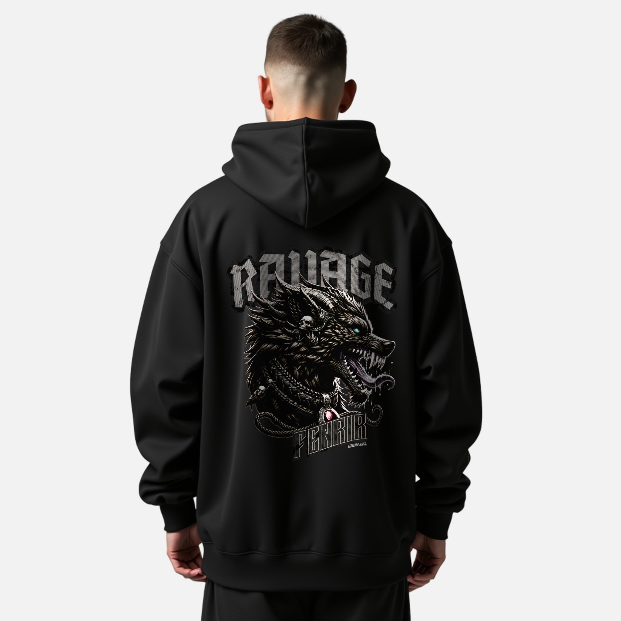 FENRIR RAVAGE Oversized Hoodie