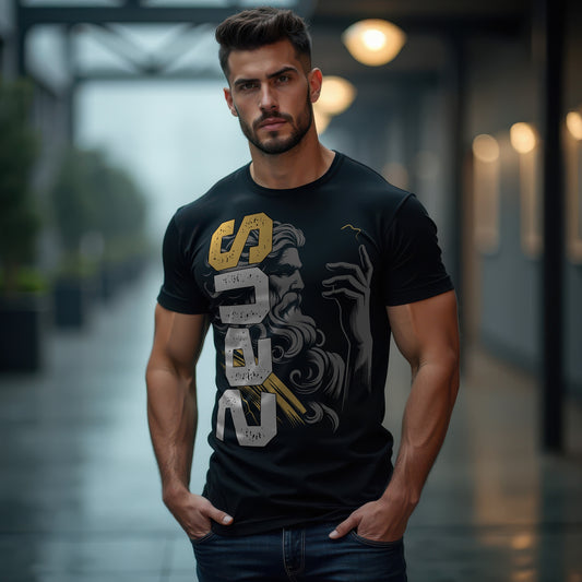 Zeus: Herrscher des Olymp Herren T-Shirt