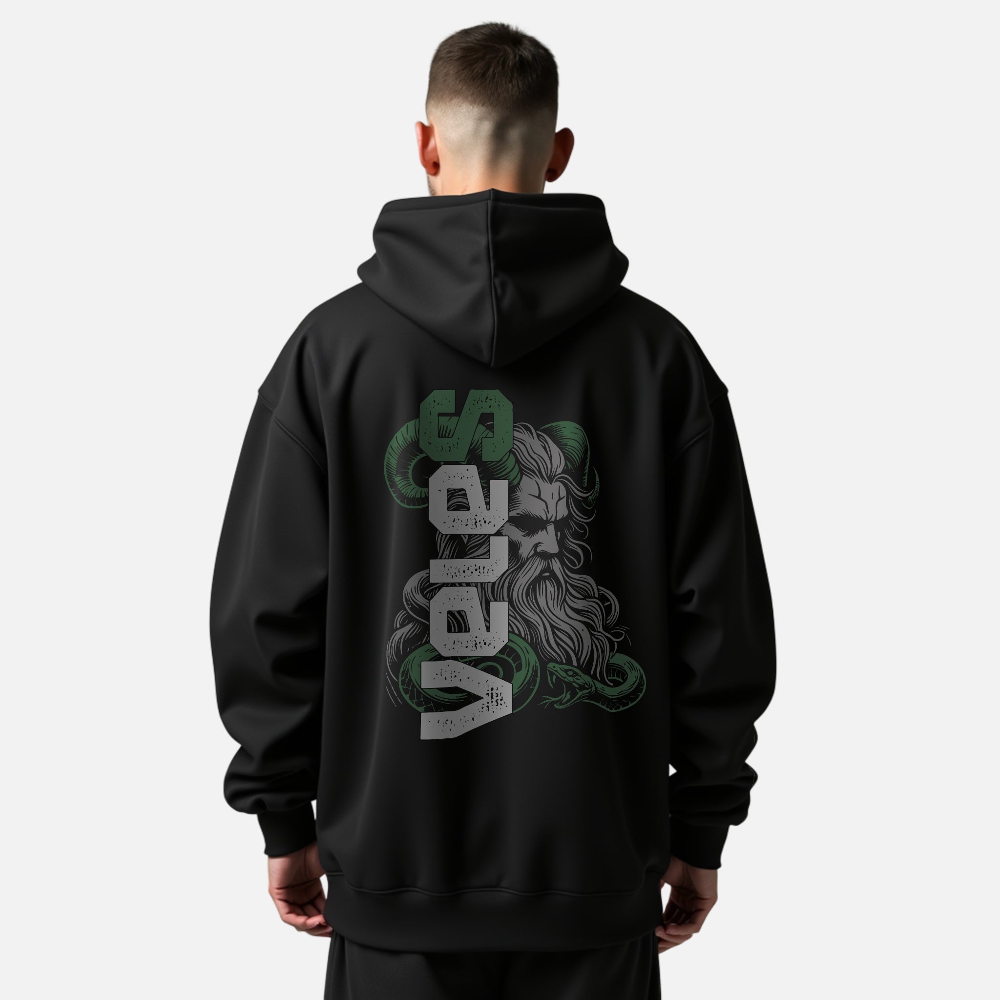 Veles Dominion - Oversized Zipper Hoodie